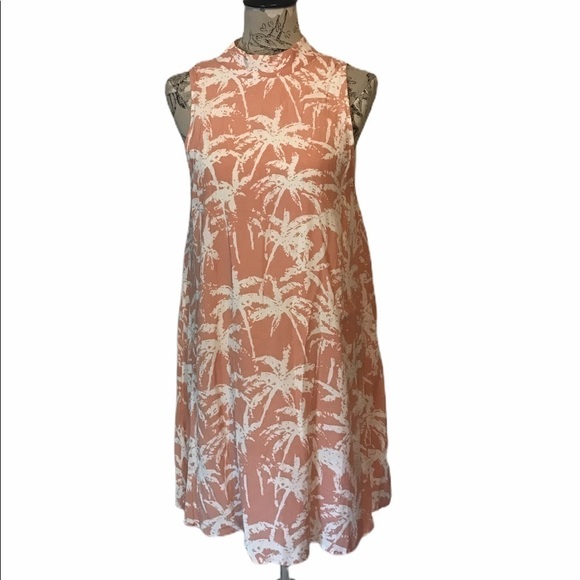 🆕 Tobi Peach Halter Dress M - Picture 1 of 5